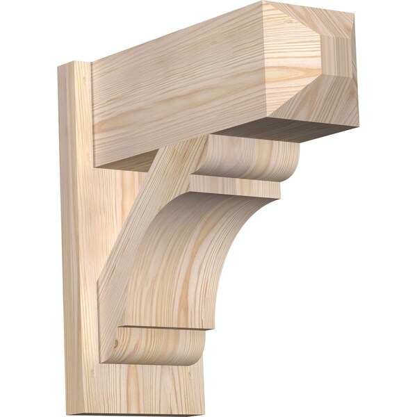 Ekena Millwork Olympic Smooth Craftsman Outlooker, Douglas Fir, 7 1/2"W x 18"D x 18"H OUT08X18X18OLY04SDF - main